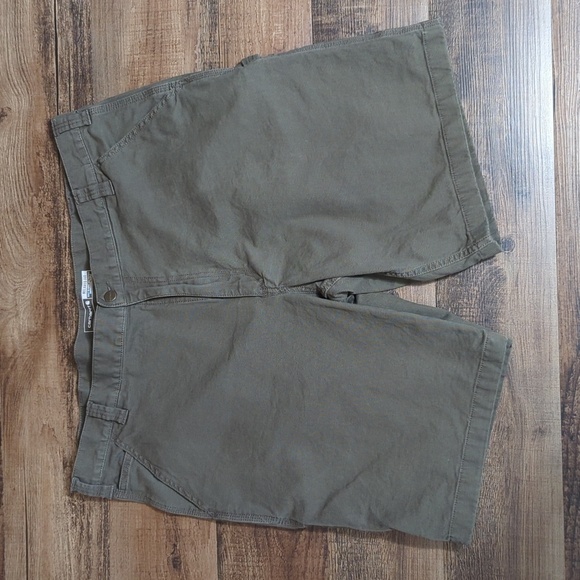 Carhartt Rugged Flex Relaxed Canvas Utility Flat Front Work Shorts Size 42x11" - Picture 1 of 7